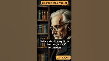 Embracing the Present - Carl Rogers #inspiration