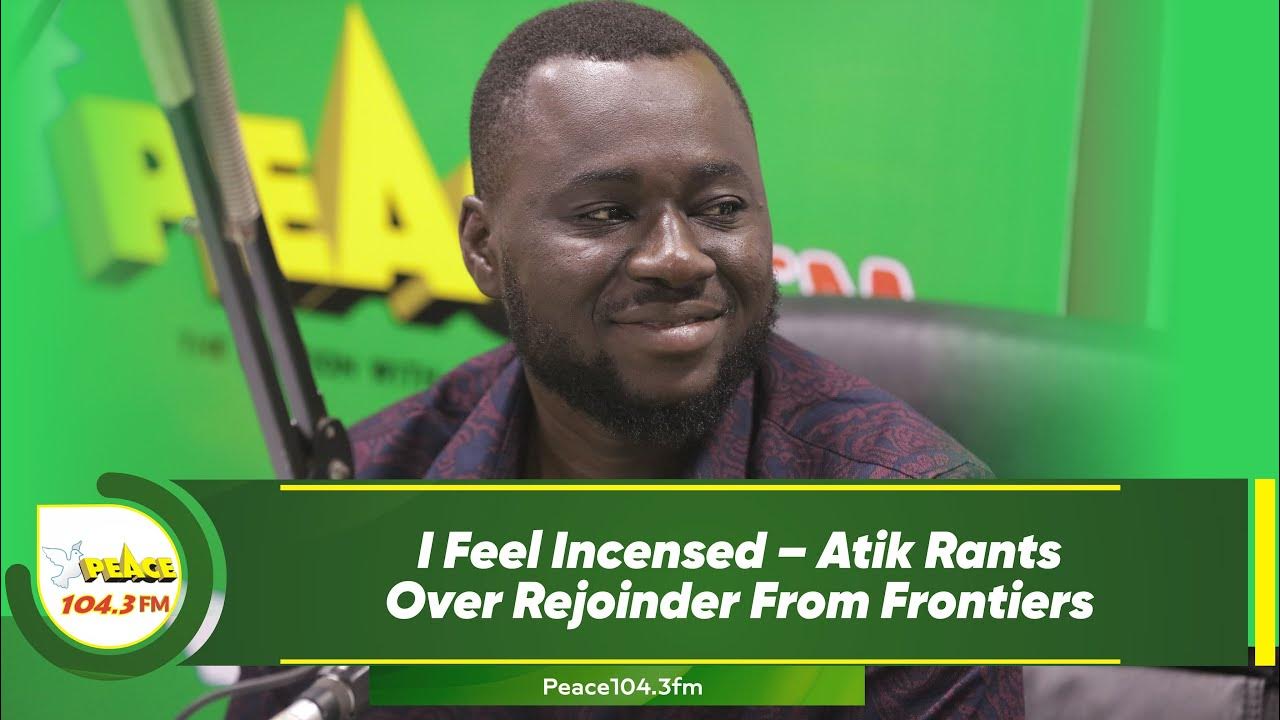 I Feel Incensed Atik Rants Over Rejoinder From Frontiers YouTube