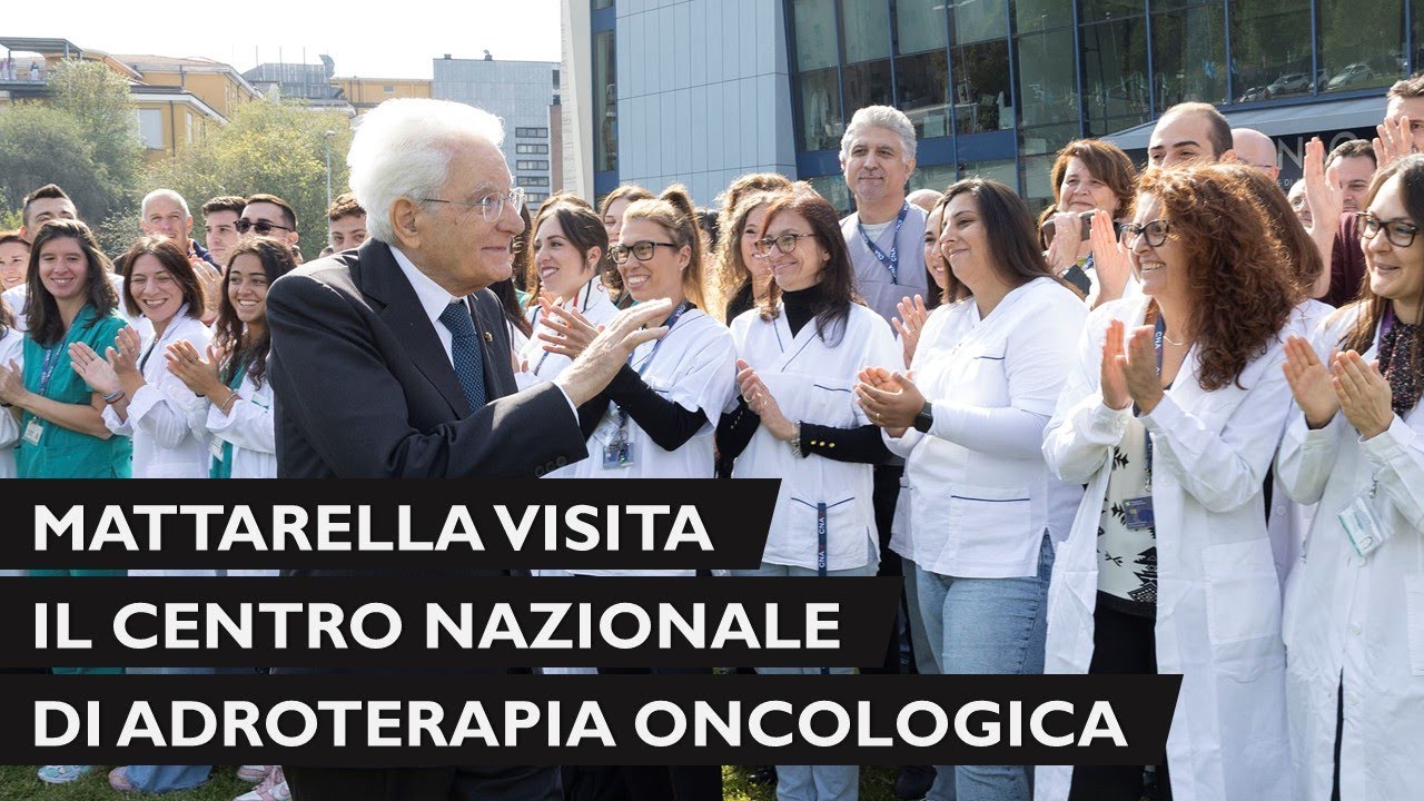 Mattarella alla presentazione del progetto di espansione del CNAO di Pavia