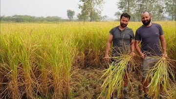 Exploring remote areas in Nepal:  Farming community in Hasanda with the Ghimire Family.