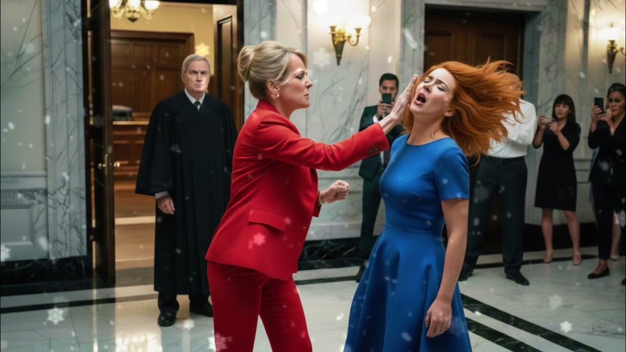 Die Schwiegermutter schlug sie im Gerichtssaal – dann hob der Richter langsam den Blick