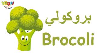 Learn the names of Vegetables in Arabic and French- تعلم أسماء الخضروات باللغة العربية والفرنسية