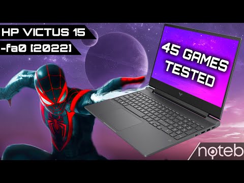 HP VICTUS 15 [2022] - 45 Games Tested (i5-12500H, RTX 3050)