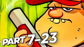 Swamp Attack Episode 7 Level 23 Walkthrough Gameplay - Machinery (7-23)