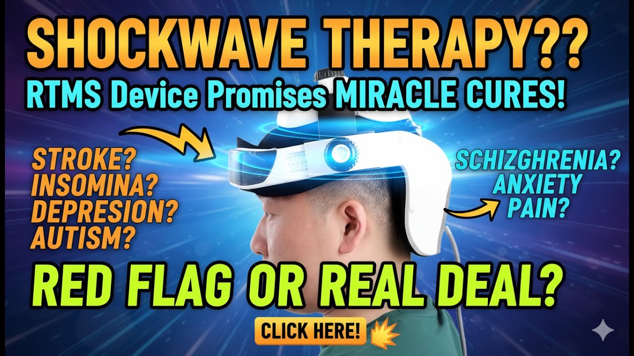 video RTMS Repetitive Transcranial Magnetic Stimulator – Advanced Brain Stimulation Therapy
