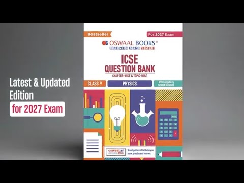 ICSE Class 9 Question Bank 2027 | Chapterwise & Topicwise Practice | Oswaal Books
