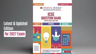 Icse Cl 9 Question Bank 2027 Chapterwise & Topicwise Practice Oswaal Books