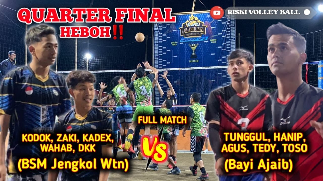 QUARTER FINAL 🔥Hanip Tunggul (Bayi Ajaib) VS Kodok Kadex Tio (BSM jengkol Wtn) |Kumbul Jaya Cup