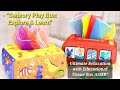 Satisfy Your Senses in 3 Minutes: Ultimate ASMR Sensory Tissue Box Bus Experience!