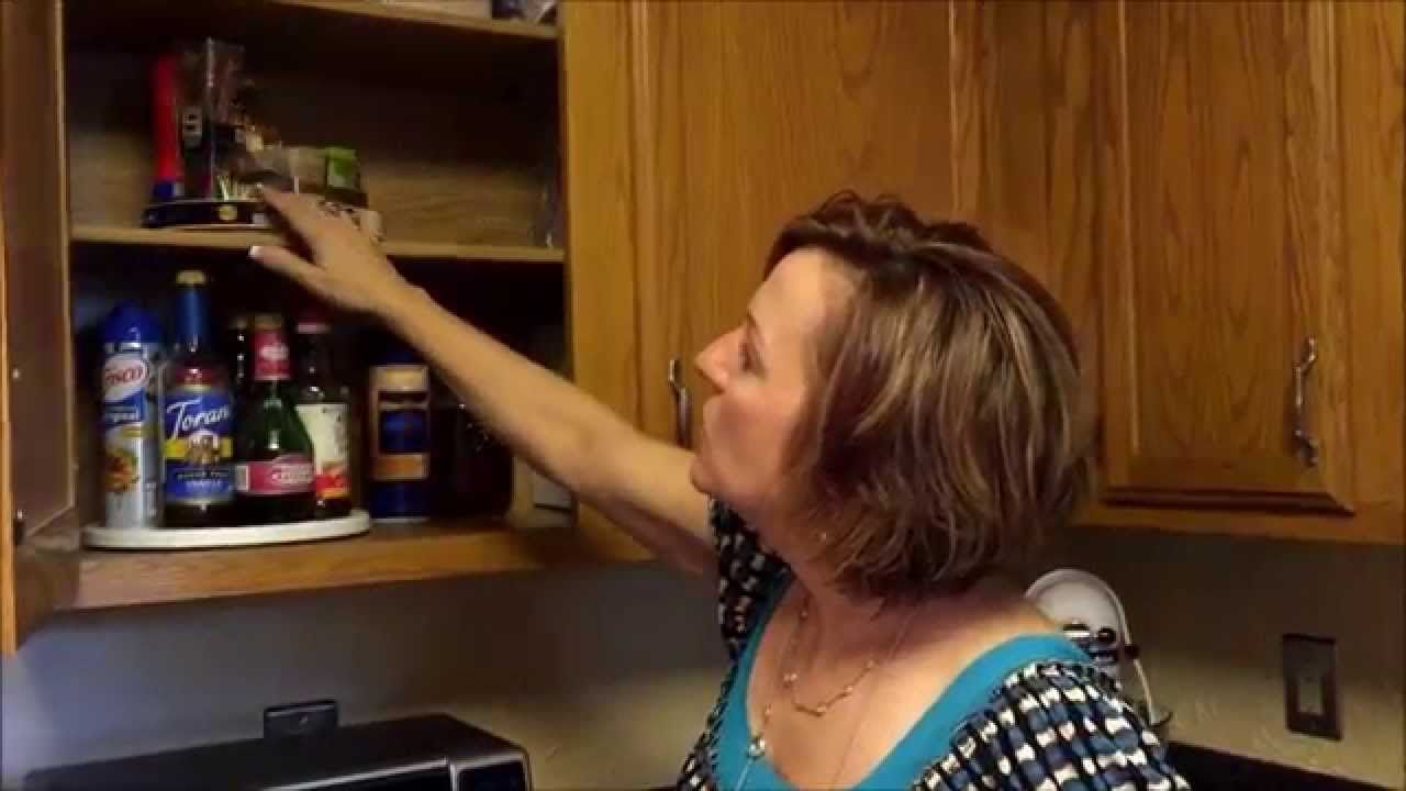 Organizing with Lazy Susans | Peter's Organizing Pals - YouTube