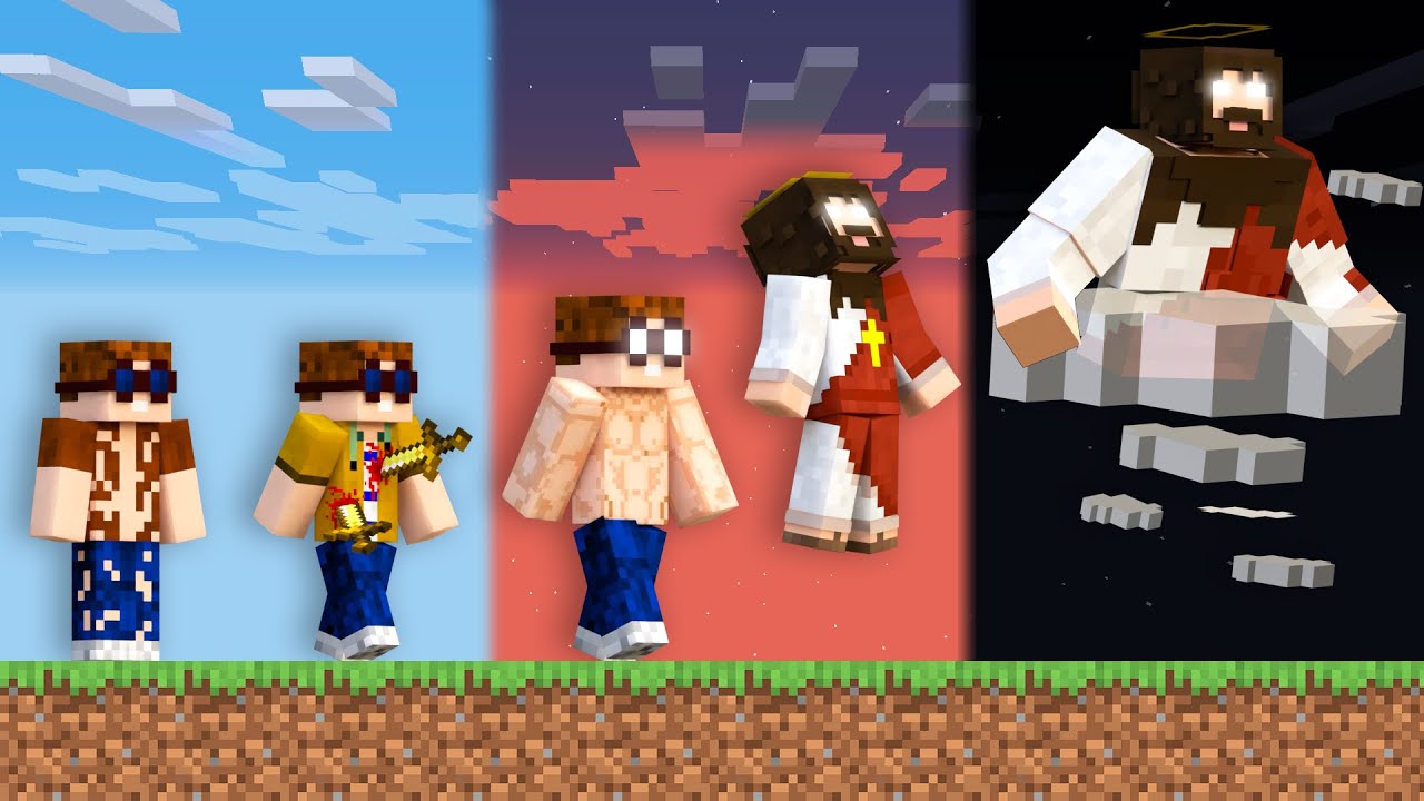 Minecraft, aber ICH WERDE GOTT!