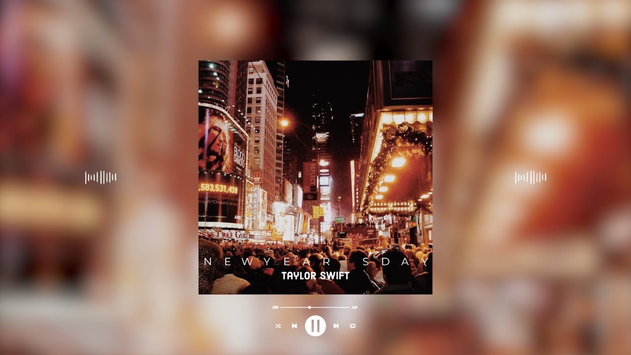 taylor swift - new year's day (slowed & reverb)