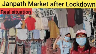 Janpath Market New Delhi | after lockdown | latest collection l Janpath momos | vlog #janpathmarket