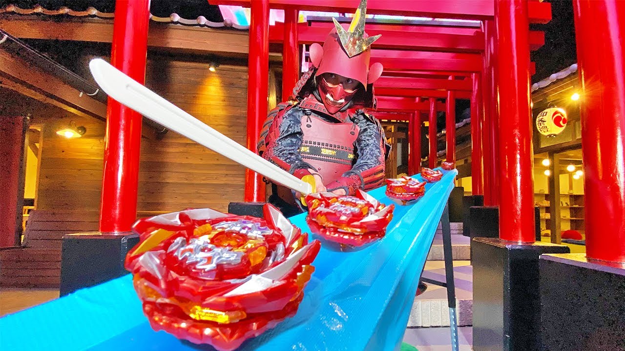 Beyblade Trickshots SAMURAI Edition | KAMIWAZA