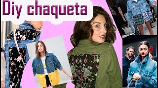 DIY CHAQUETA/RENUEVA tus chaquetas TIPS de ESTILISMO/ PERSONALIZA tus chaquetas