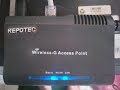 كيفية ضبط اكسس بوينت REPOTEC 