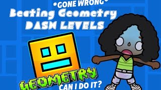 BEATING GEOMETRY DASH LEVELS!! “Gone wrong” #fypシ #viral #tocalife #gaming 