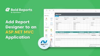 Add Report Designer (Classic) Component to ASP NET MVC application