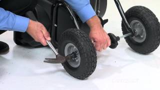 Attaching Wheels & Preparing Hitch Tubes