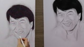 Drawing Jackie Chan Timelapse