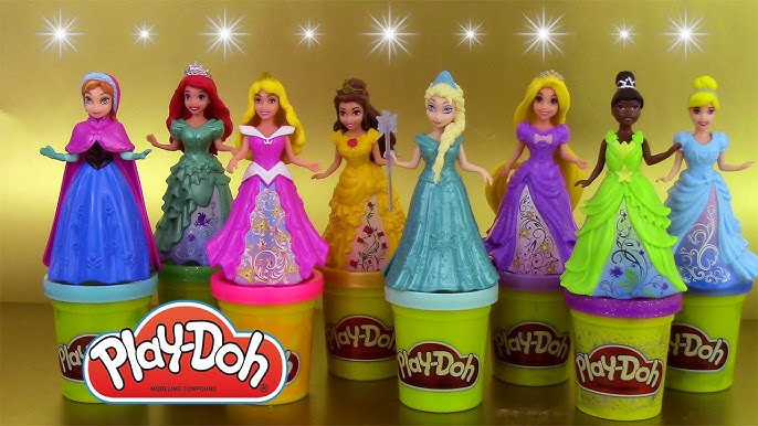 Poupées Disney Princesses Animators' Collection Dolls Play Doh Reine des  Neiges Raiponce 