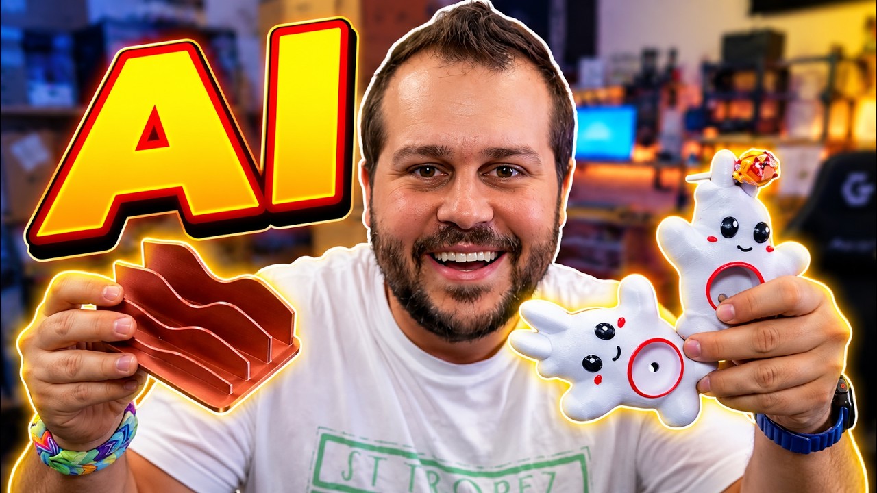 AI už SAMA vytváří a publikuje 3D modely.. Od nápadu až po MakerWorld!