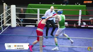 2024 National Senior Cadet C'ship: 75kg Tommy Myers (Sligo City) v William Heaphy (Golden Gloves M)