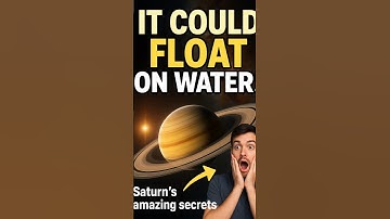 Space Facts You Won’t Believe THIS About Saturn 😱 |“Saturn Could FLOAT on WATER! 🪐 | Space Facts”