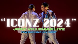 Jony Villemar LIVE | 'Lloviendo' Featuring Plxy West (ICONZ 2024)