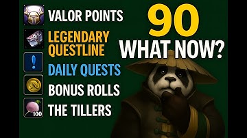 Just Hit Level 90 in MOP CLASSIC? Here