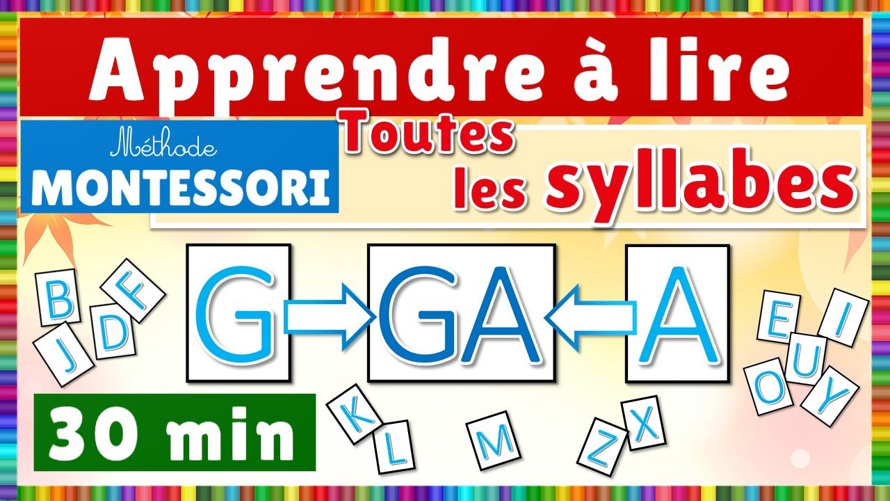 Learn french : syllables in french