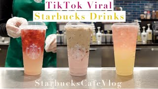 tiktok viral starbucks drinks | Target Starbucks | cafe vlog