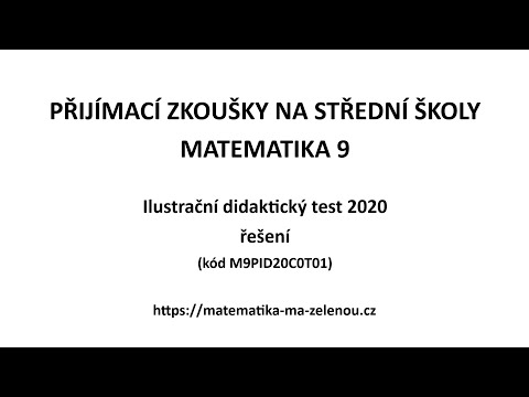 Video: Jaký druh matematiky je na aktu?