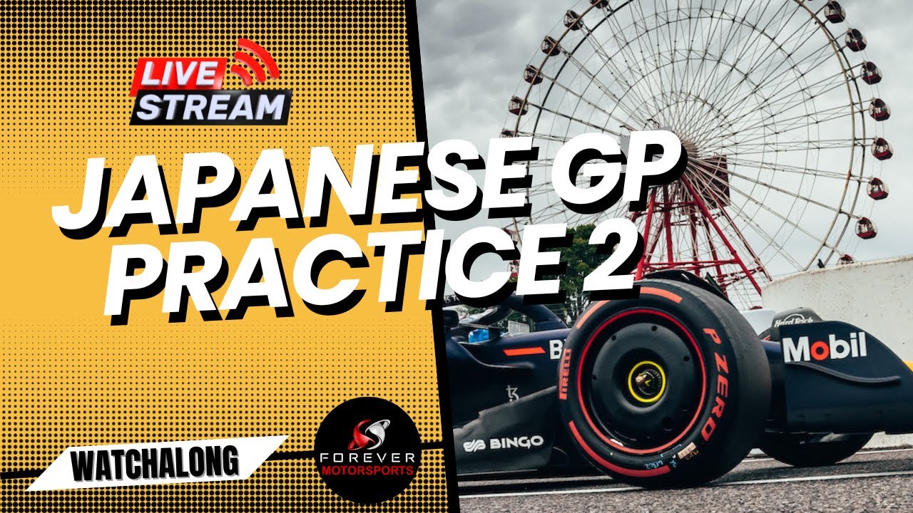 F1 LIVE JAPANESE GP PRACTICE 2 Formula 1 Japanese GP Watchalong Japanese Grand Prix FP2