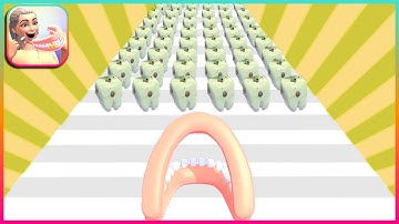 TEETH RUN - NEW GAME! All Levels Gameplay Android IOS