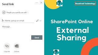 SharePoint Online External Sharing