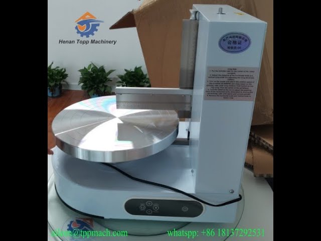 Automatic Cake Decorating Device Spreading Daubing Icing Machine Cake Cream Smear Machine