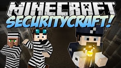 Minecraft| The Best Security Around! SecurityCraft ModShowcase