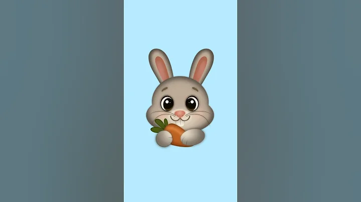 Drawing/Animating Apple Emojis! 🐰✍️ #shorts #celinexdesigns