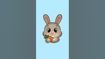 Drawing/Animating Apple Emojis! 🐰✍️ #shorts #celinexdesigns