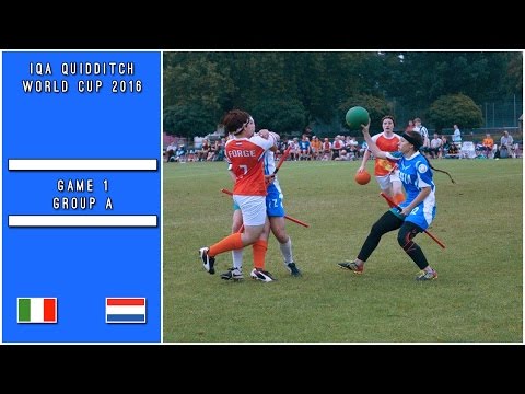 [IQA Quidditch World Cup 2016 - Group A]: Italy vs The Netherlands