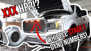 2018 F150 V8, Gen 5 Whipple Stage 1 Dyno Numbers, 1000HP Truck Build