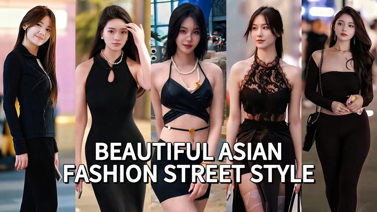 TOP Beautiful Chinese Girl | Chinese Street Fashion eps.30
