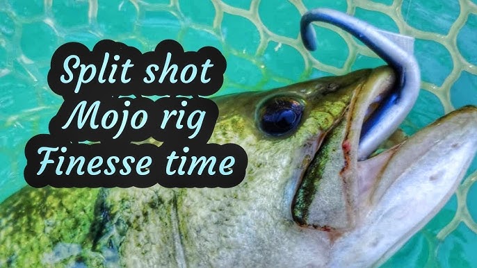 The Split Shot Rig  The Ultimate Bass Fishing Resource Guide® LLC
