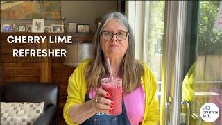 This Cherry Lime Refresher tastes like a vacation in a glass