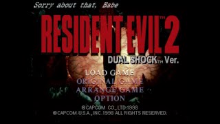 Resident Evil 2 - "Sorry about that, babe" edition (PS1 Hack)