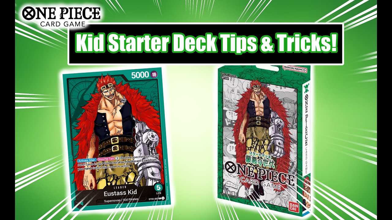 Pre Release Prep Kid Starter Deck One Piece TCG YouTube Pre Release Prep Kid Starter Deck One Piece TCG YouTube