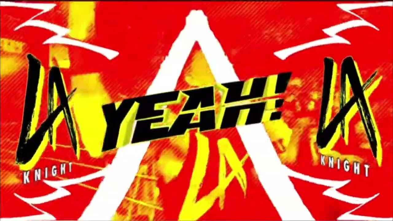 LA Knight Titantron with AE( Arena Effects and Crowd POP