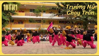 10TH1 THPT Nguyễn Thượng Hiền | Flashmob | Trưởng Nữ Chạy Trốn - Hoàng Thuỳ Linh | Vòng loại 2024