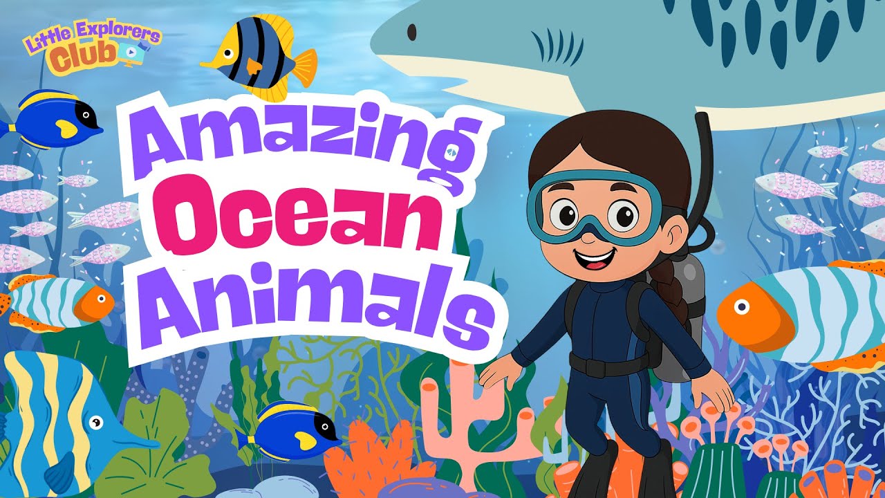 25 Amazing Ocean Animals for Kids 🌊🐠 | Fun Sea Creature Facts and ...